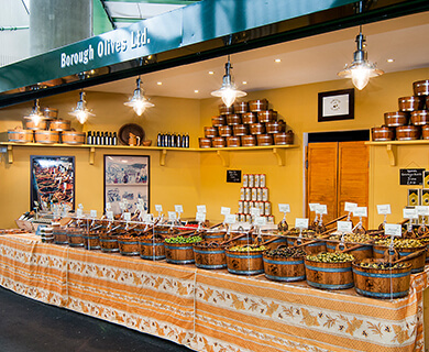 Borough olives stall